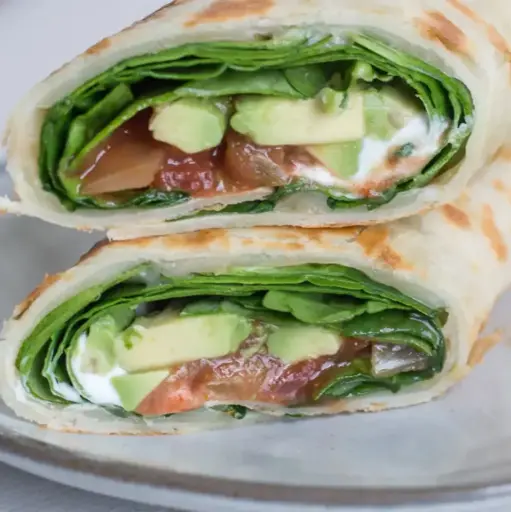 22 Spinach Bacon Wrap